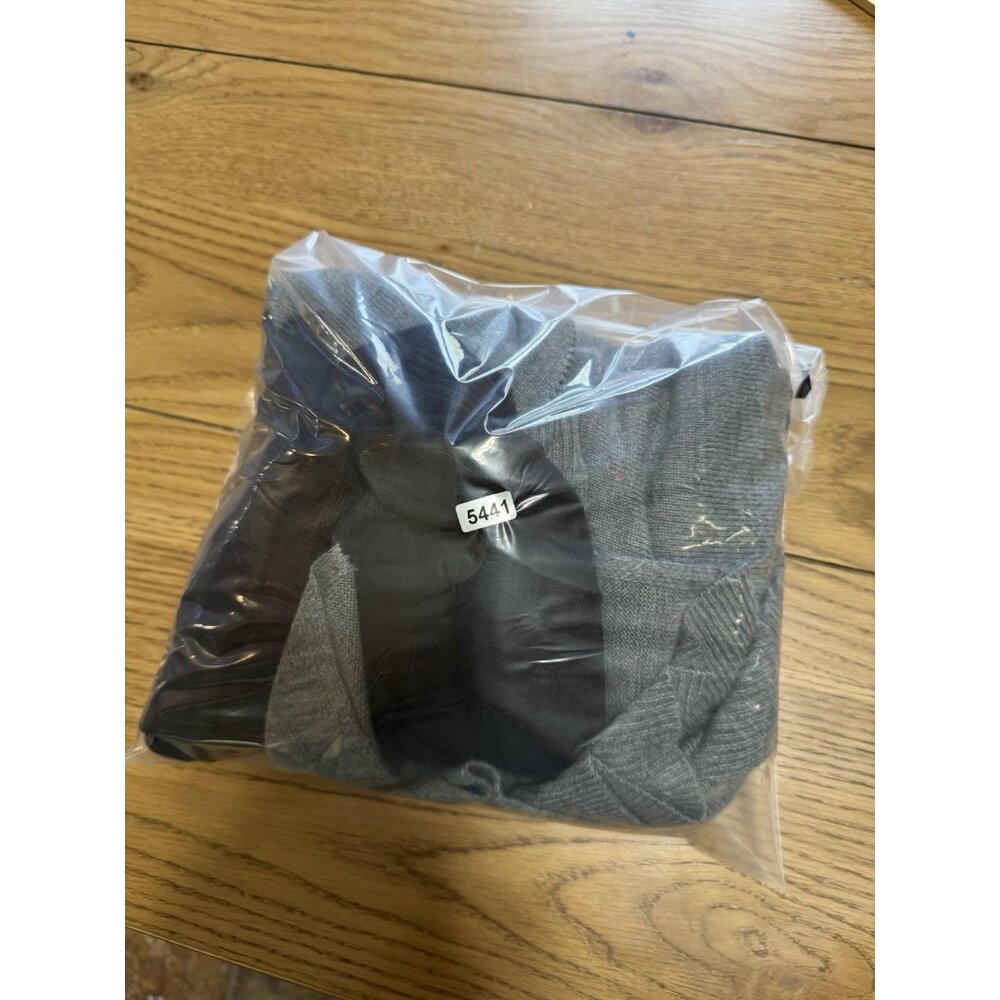Democracy Sweater Women Sz Large Asymmetrical Button Down‎ Long Sleeve Cardigan - Picture 10 of 10